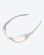 ZANE - Smoke Lenses, White Frame
