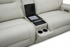 Atlas Fog Zero Gravity Power Reclining Sofa w/ Fridge