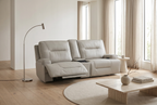 Atlas Fog Zero Gravity Power Reclining Sofa w/ Fridge