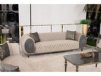 Capella Beige/Gray Living Room Set