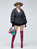 Classic Crossed Puffer Jacket SUTTON PLACE BYMANYC ® New York
