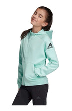 adidas Originals Big Girl's ID Stadium Hooded Track Jacket - Clear Mint