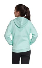 adidas Originals Big Girl's ID Stadium Hooded Track Jacket - Clear Mint