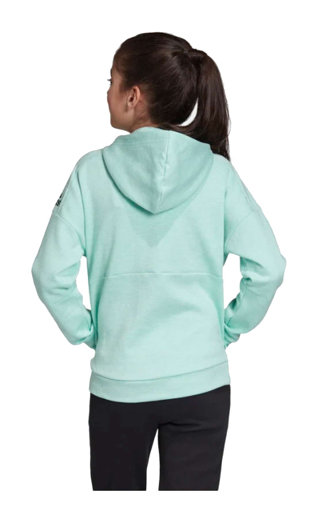 adidas Originals Big Girl's ID Stadium Hooded Track Jacket - Clear Mint