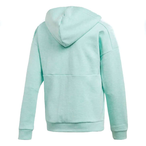 adidas Originals 大女童 ID 运动场连帽运动夹克 - 清新薄荷色