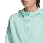 adidas Originals Big Girl's ID Stadium Hooded Track Jacket - Clear Mint