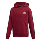 adidas Originals  Kids Tape Hooded Sweatshirt - Burgundy