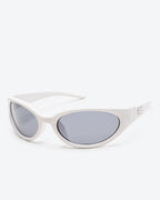 EDAT - Black Lenses, White Frame