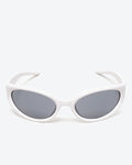 EDAT - Black Lenses, White Frame