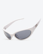EDAT - Black Lenses, White Frame