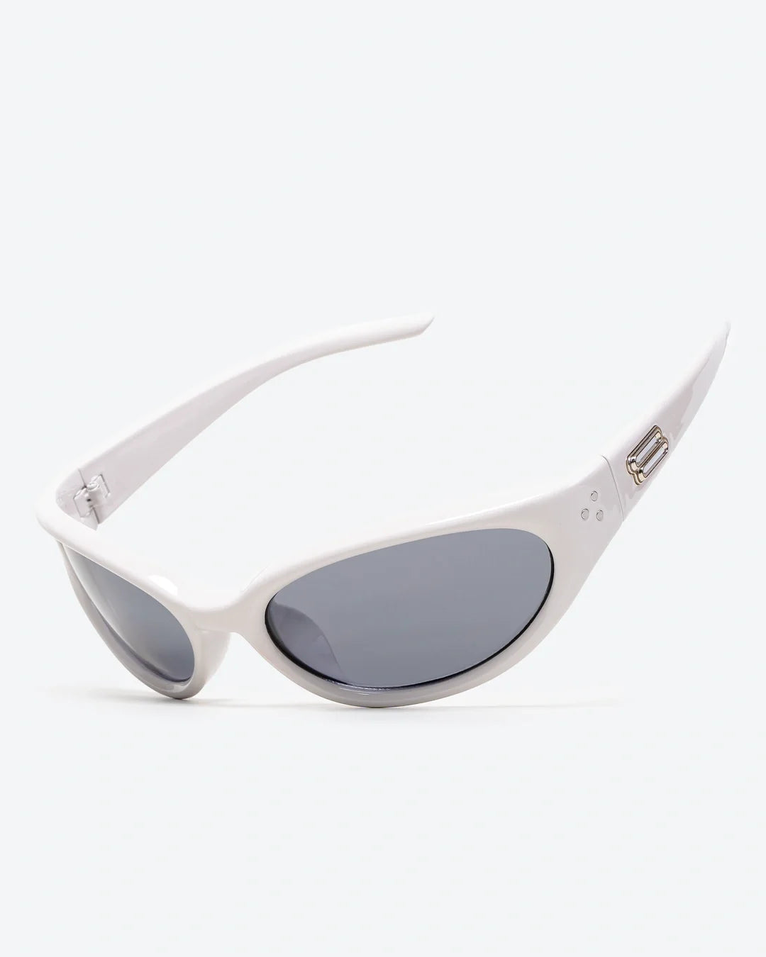 EDAT - Black Lenses, White Frame