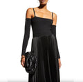 Alice + Olivia EVIA TANK WITH ARM WARMERS Black XS