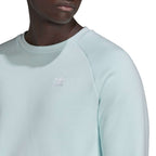adidas Originals Men's Adicolor Essentials Trefoil Crewneck Sweatshirt - Almost Blue