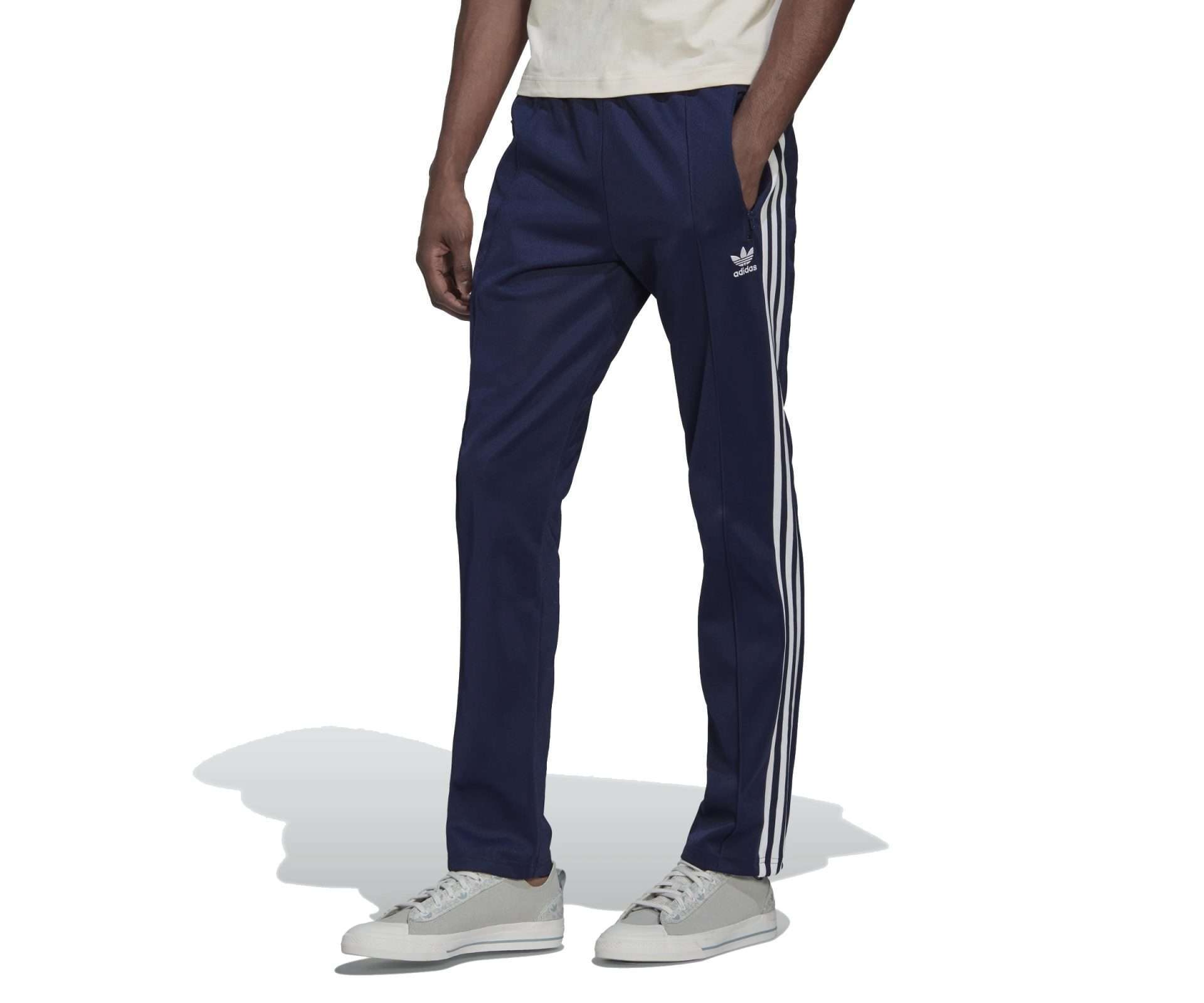 adidas Originals Men's Adicolor Classics Beckenbauer Primeblue Tracksuit Bottoms - Night Indigo