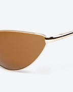 SVELTE - Tungsten Polarized Lenses, Gold Chrome Frame