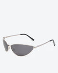 SVELTE - Black Polarized Lenses, Chrome Frame