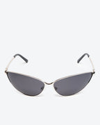 SVELTE - Black Polarized Lenses, Chrome Frame