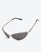 SVELTE - Black Polarized Lenses, Chrome Frame
