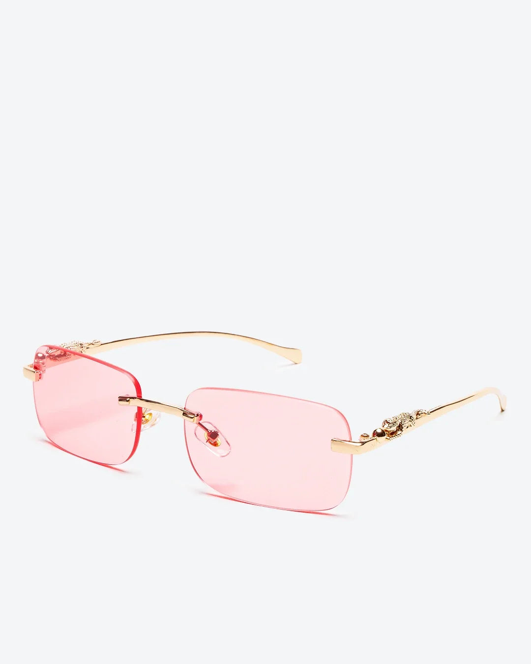 NOBLE - Sapphire Lenses, Gold Chrome Frame