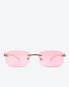 NOBLE - Ruby Lenses, Gold Chrome Frame