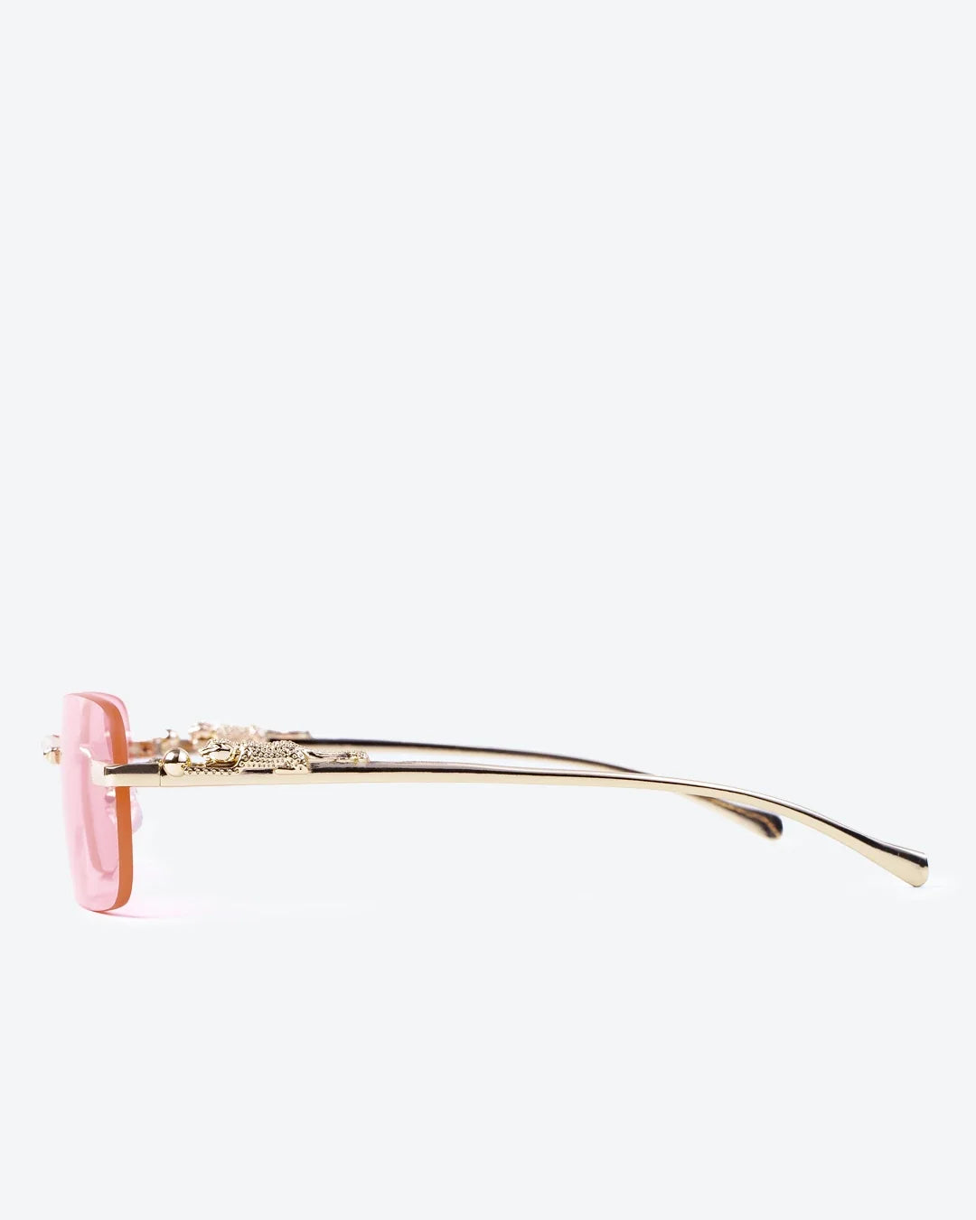 NOBLE - Ruby Lenses, Gold Chrome Frame