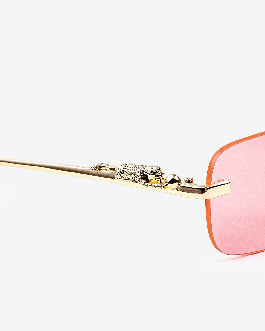 NOBLE - Ruby Lenses, Gold Chrome Frame