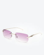 NOBLE - Lime Lenses, Gold Chrome Frame