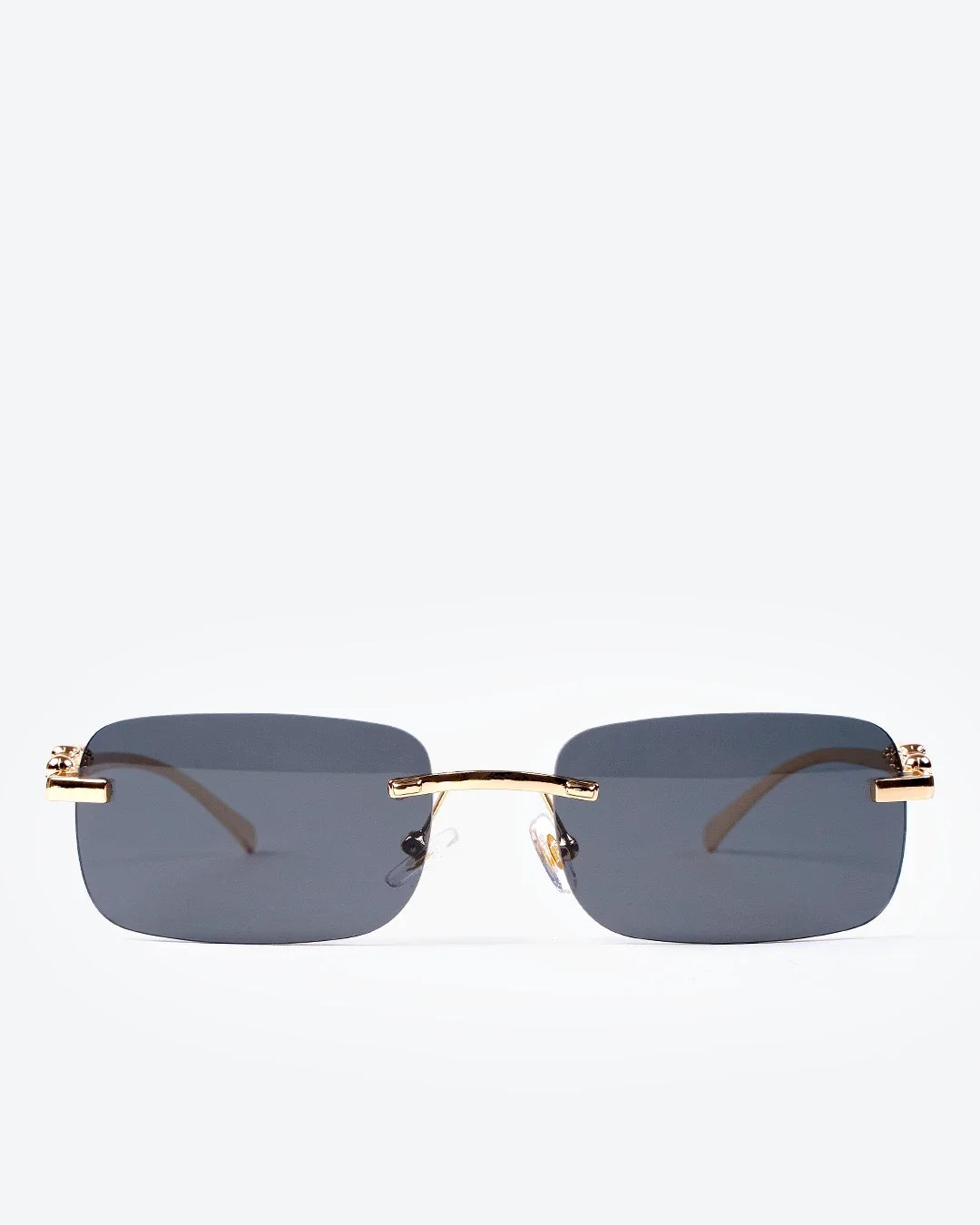 NOBLE - Black Lenses, Gold Chrome Frame