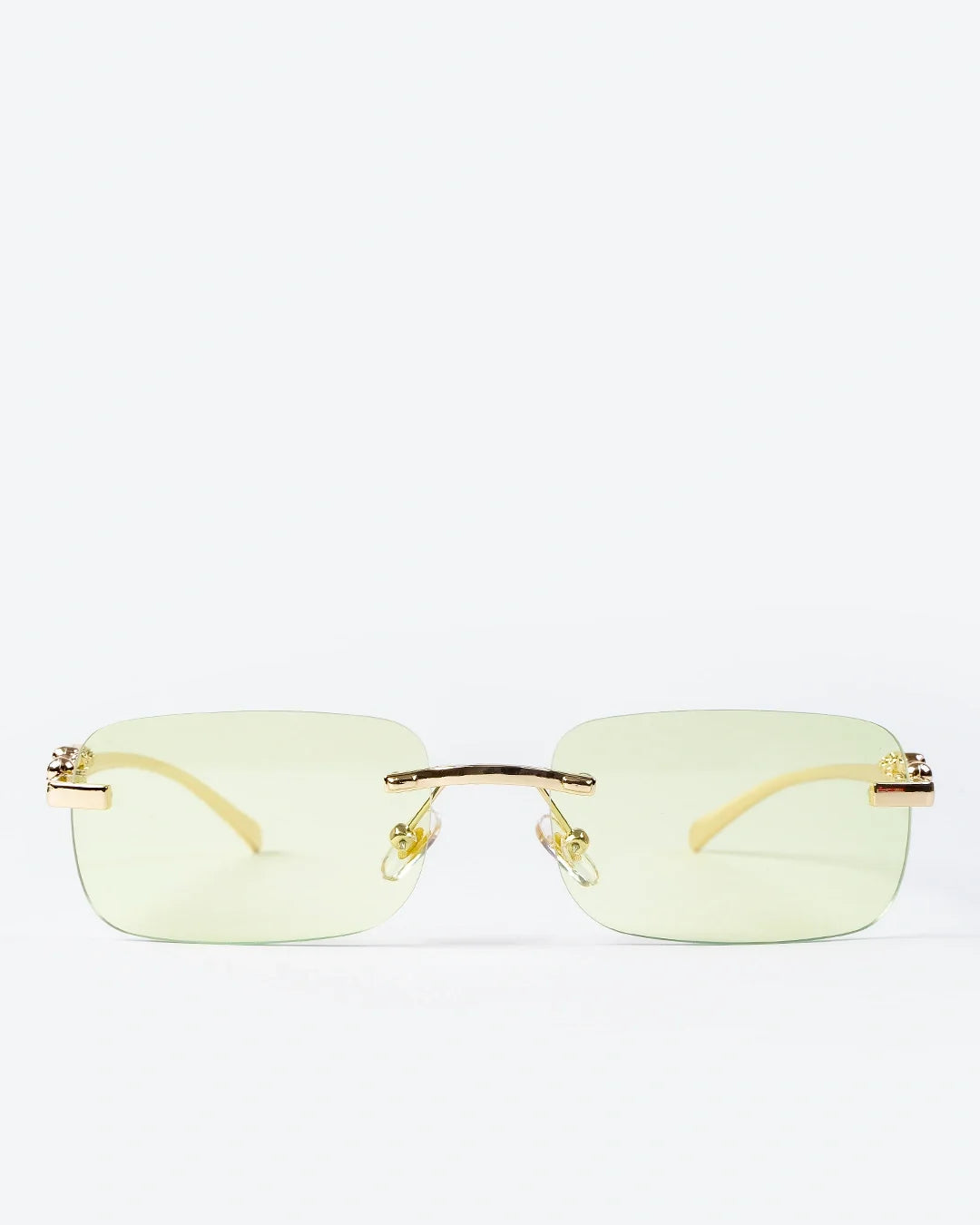NOBLE - Lime Lenses, Gold Chrome Frame