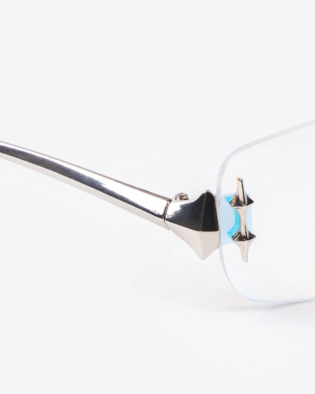 GRACE - Champagne Tint Lenses, Chrome Frame
