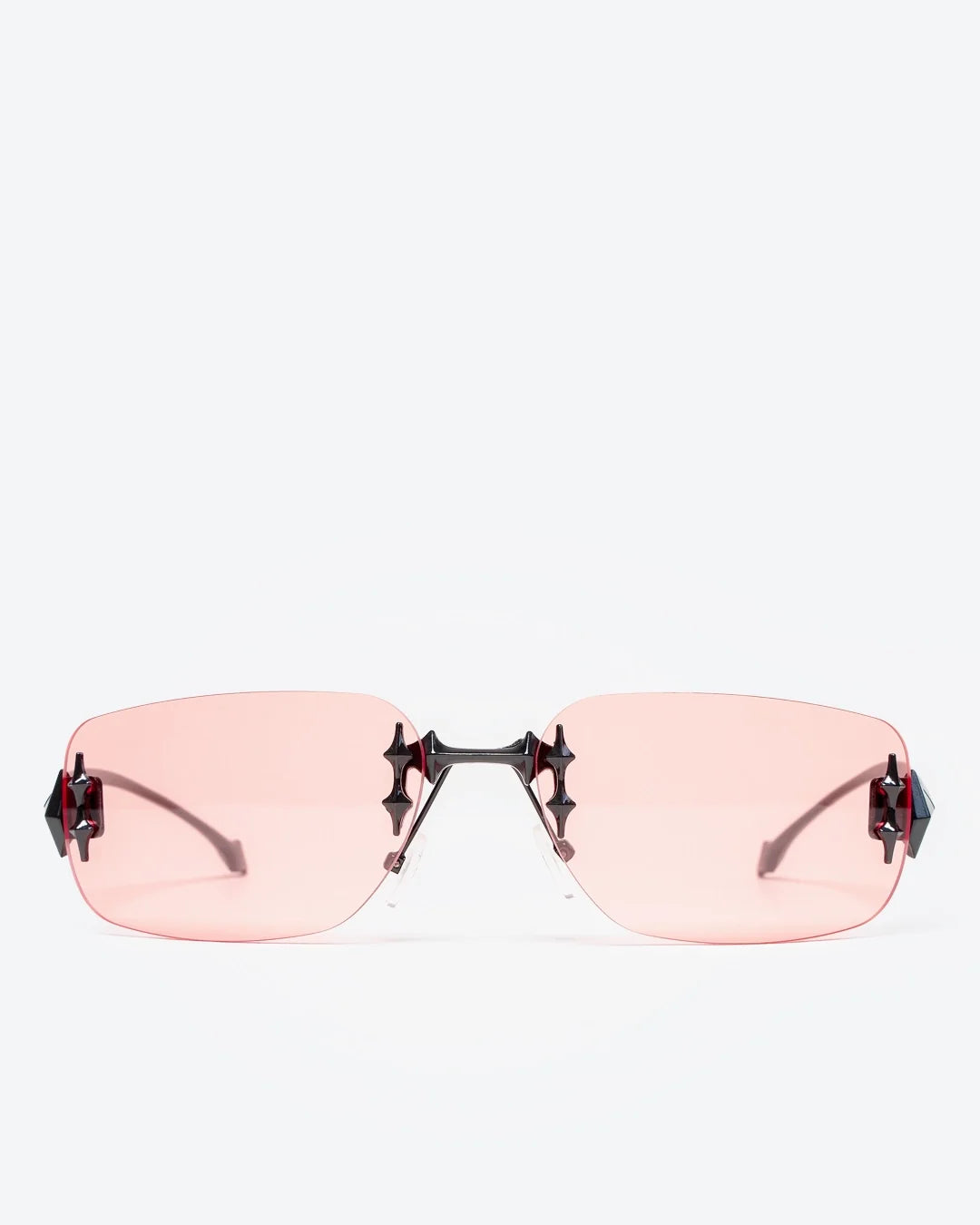 GRACE - Coral Lenses, Satin Black Frame