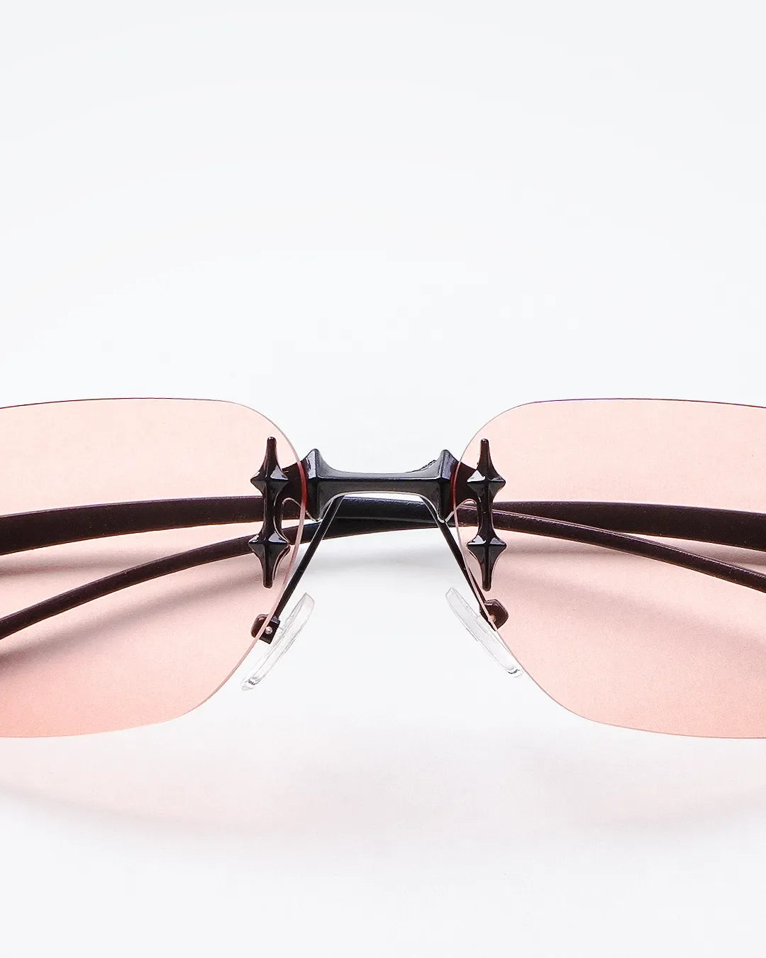 GRACE - Coral Lenses, Satin Black Frame