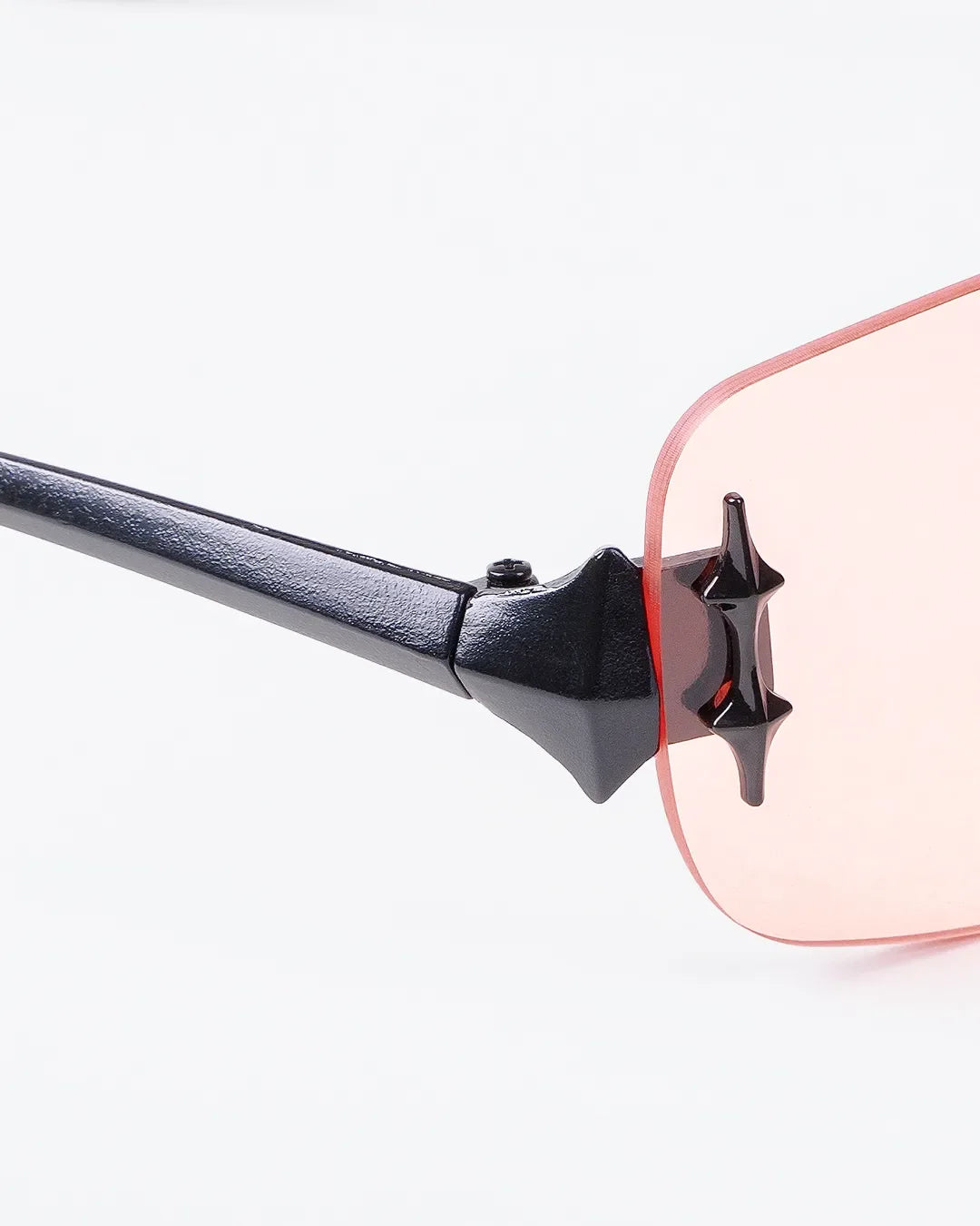 GRACE - Coral Lenses, Satin Black Frame