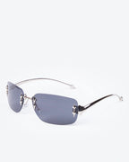 GRACE - Black Lenses, Chrome Frame