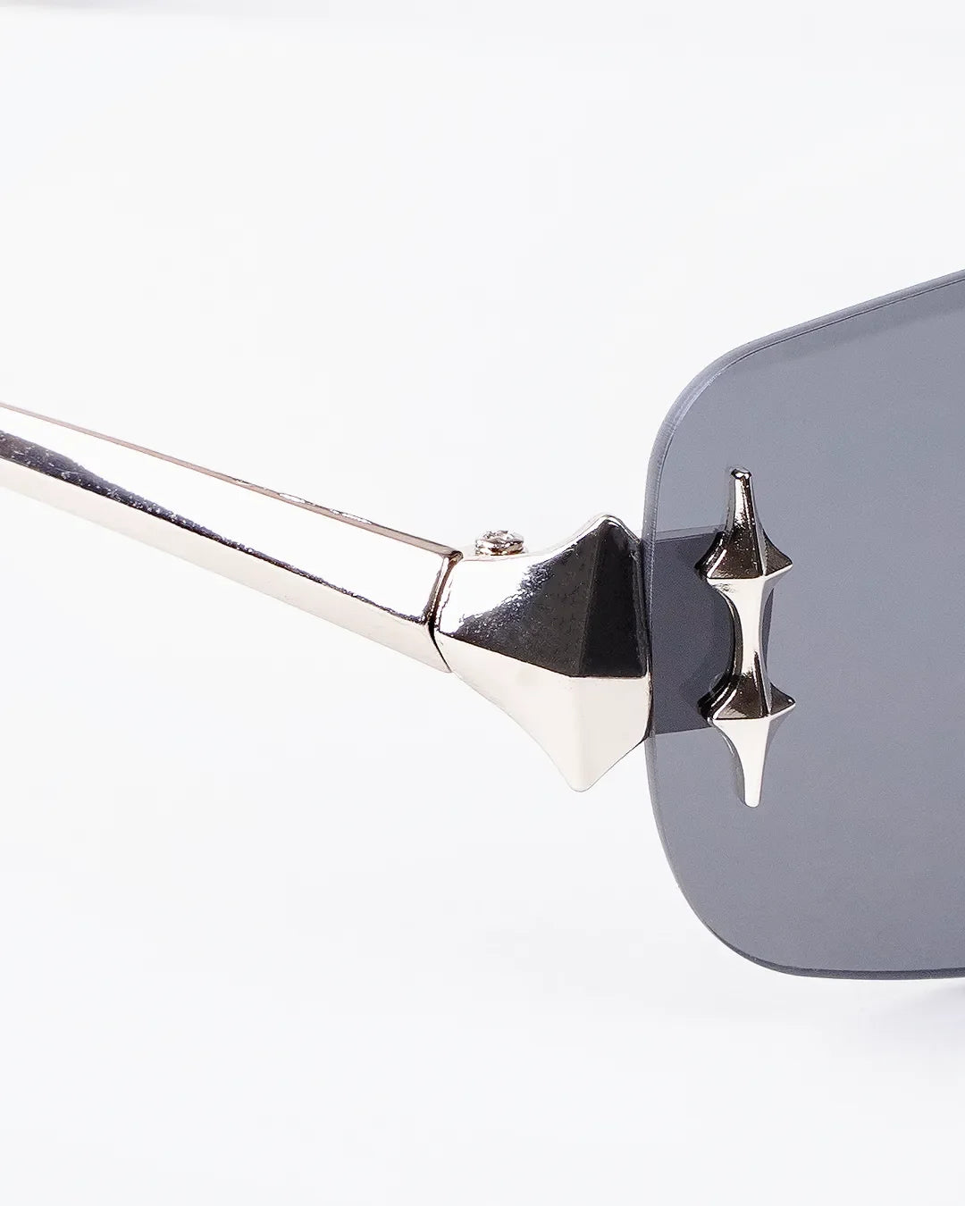 GRACE - Black Lenses, Chrome Frame