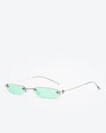 AERIS - Turquoise Lenses, Chrome Frame