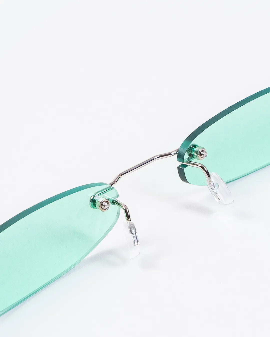 AERIS - Turquoise Lenses, Chrome Frame