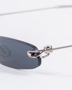 AERIS - Black Lenses, Chrome Frame