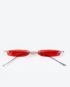 AERIS - Ruby Lenses, Chrome Frame