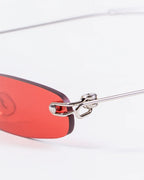 AERIS - Ruby Lenses, Chrome Frame