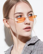 AERIS - Turquoise Lenses, Chrome Frame