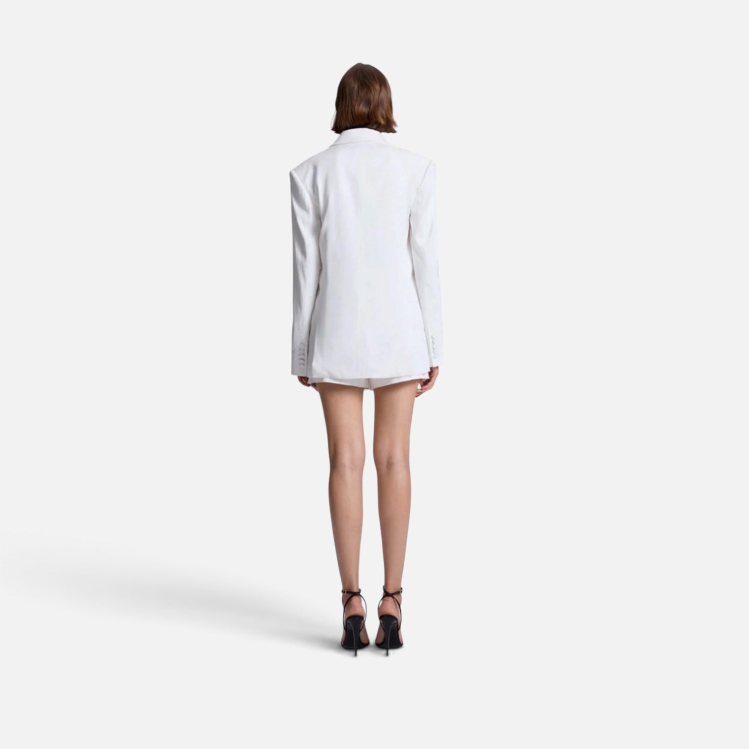 A.L.C. Caleb Soft Suiting Jacket White Sz 4