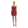 Amanda Uprichard Arely Dress in BURGUNDY size Small