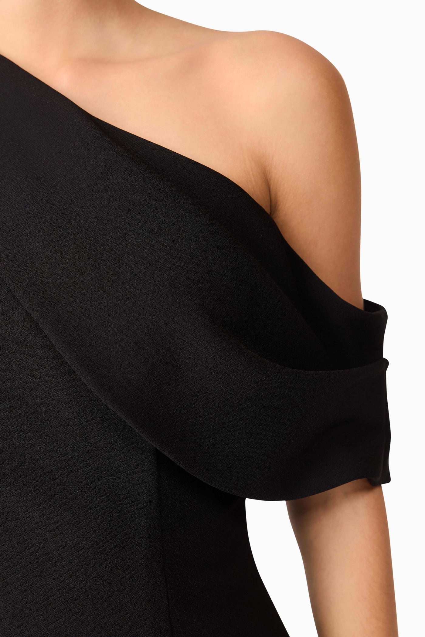 ELLIATT Ava Asymmetrical Mini Dress in Black Sz Small 
$278