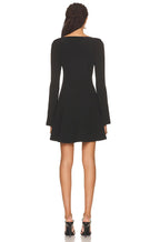 A.L.C.
Heidi Combo Fit & Flare Minidress in Black sz 4