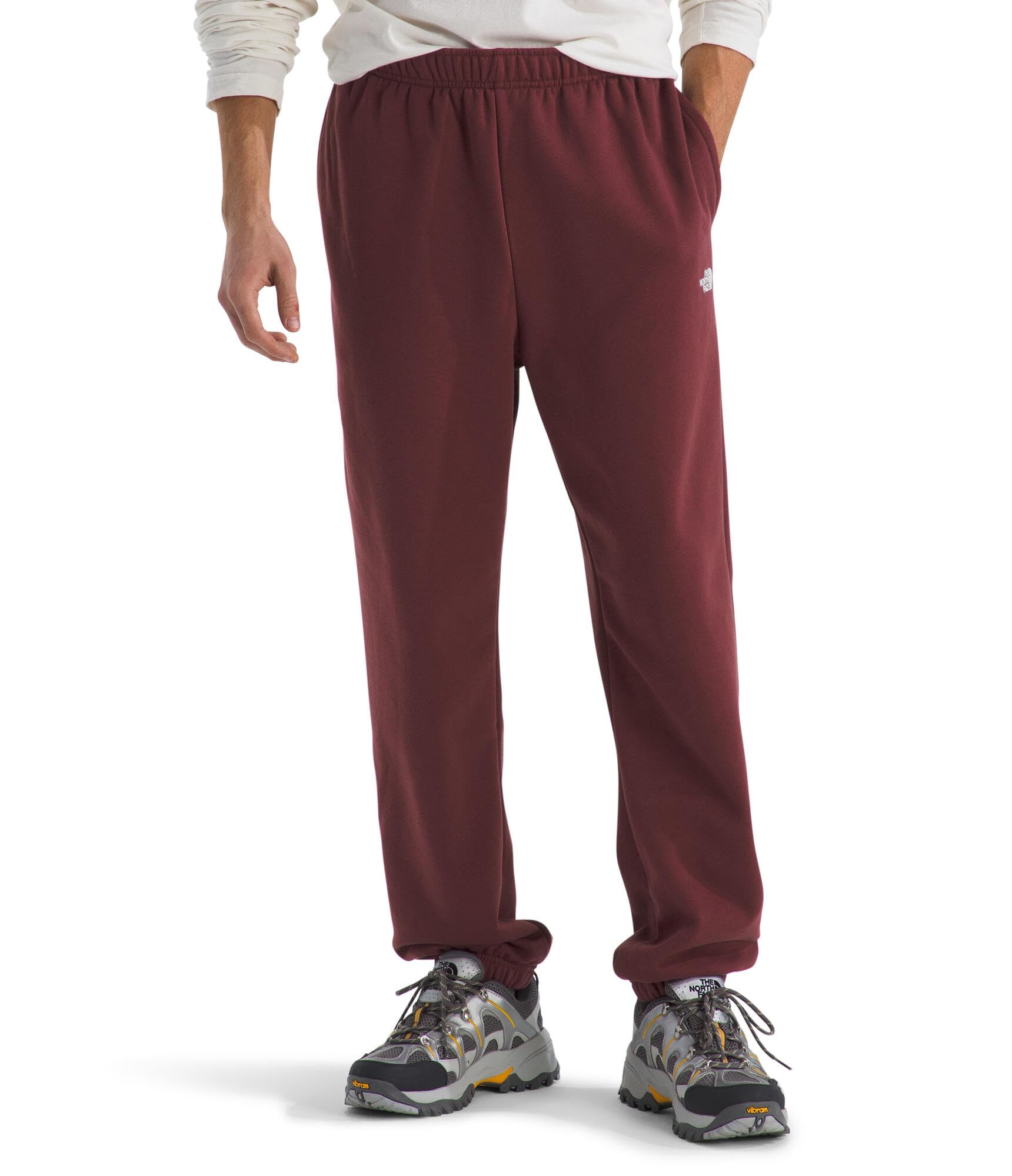 The North FACE Mens Evolution Simple Dome Pant | Elastic Waistband with Adjustable Drawcord, Hand Pockets, Elasticated Cuffs