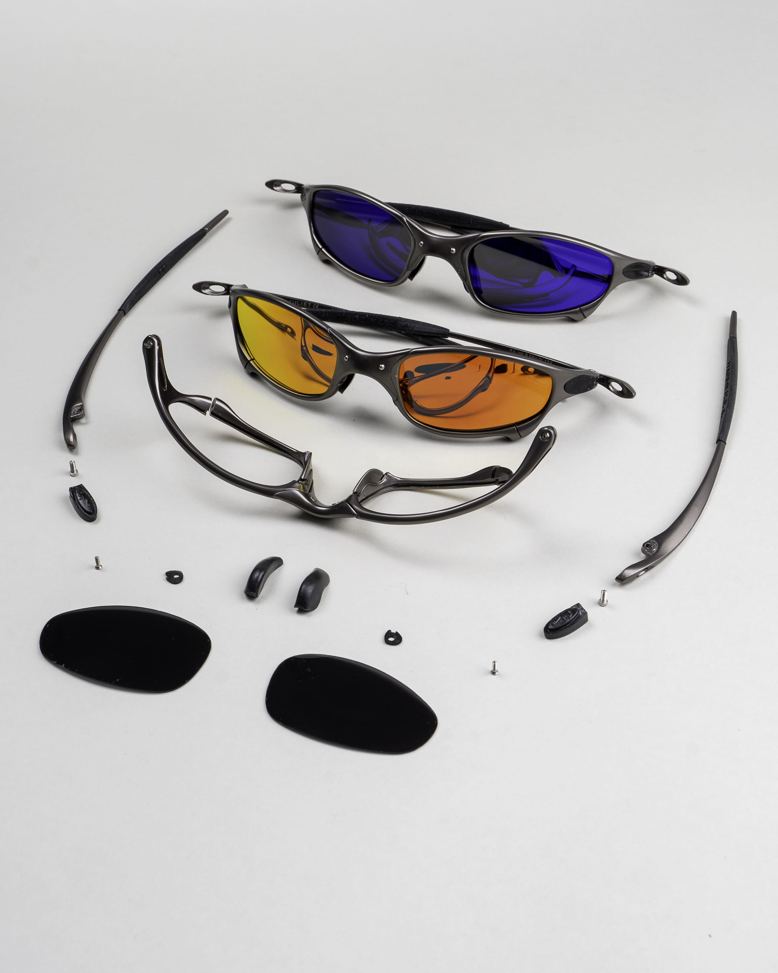 PHANTOM - Silver Mirrored Polarized Lenses, Carbon Frame
