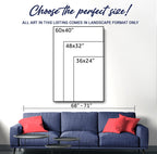 Modern Abstract Couple Wall Art