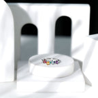 Natural Multi Gemstone Promise Ring for Women