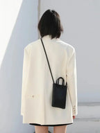 Classic Solid Long Sleeve Coat